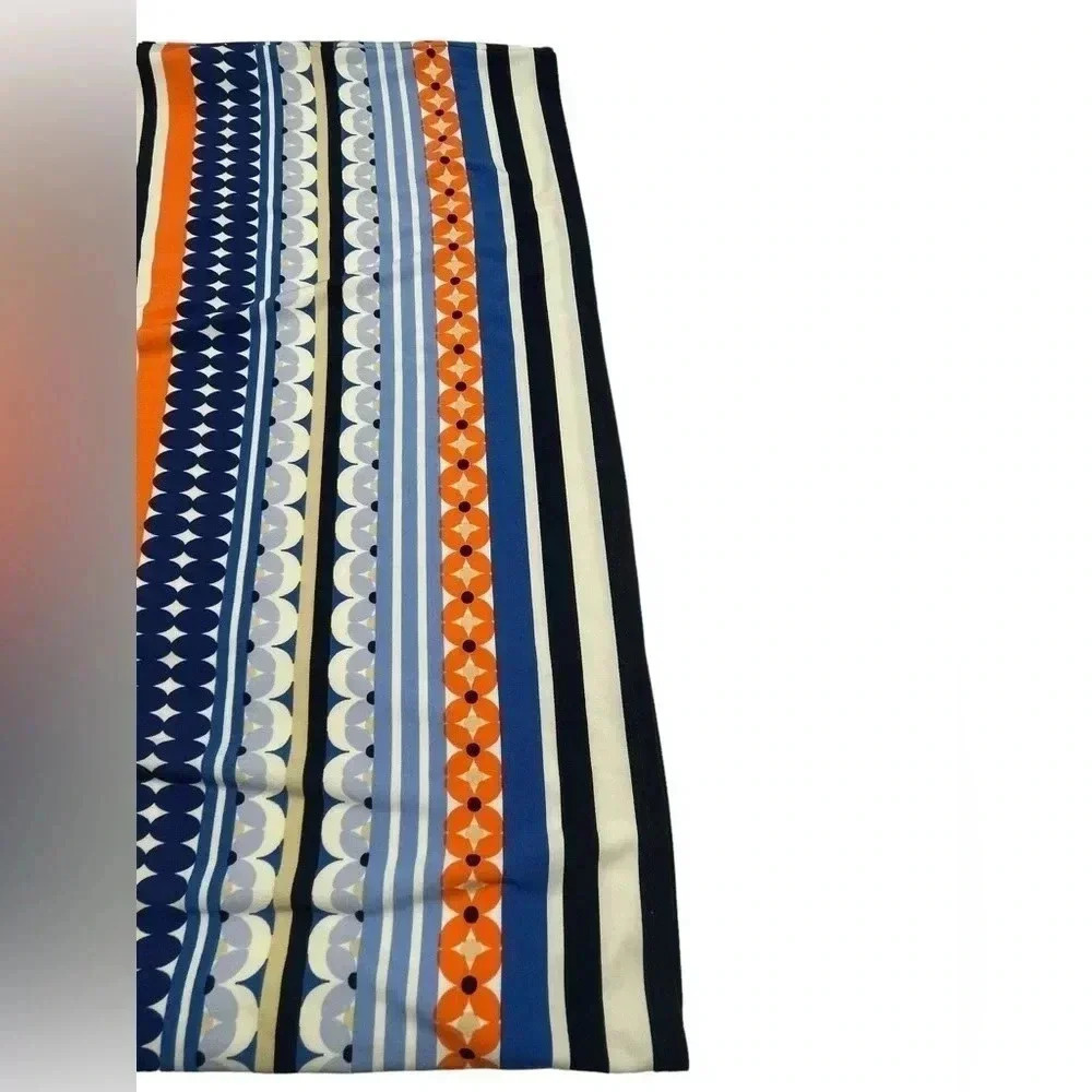 Eliza J Printed Stripe Shift Dress Size 2 - Picture 9 of 13